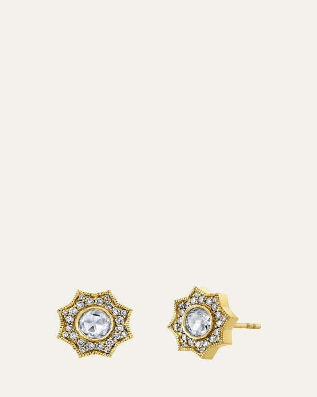 Louiza Diamond Stud Earrings